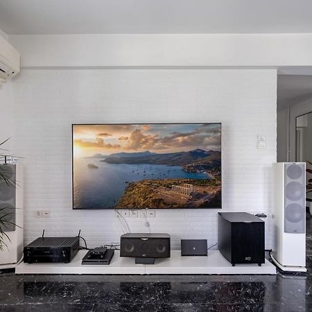 The Black Marble - Sea View, 2Br, 2Ba By Bnc Athens Luaran gambar
