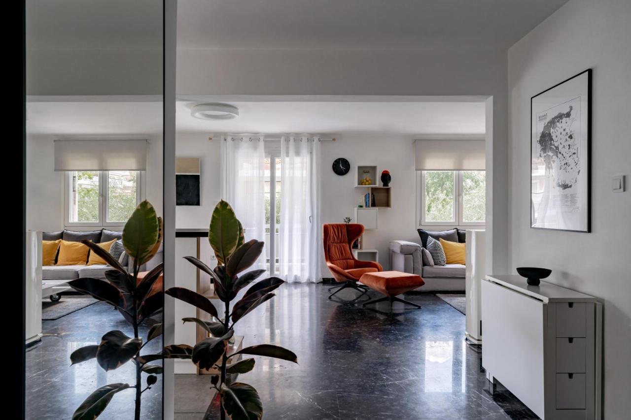 The Black Marble - Sea View, 2Br, 2Ba By Bnc Athens Luaran gambar