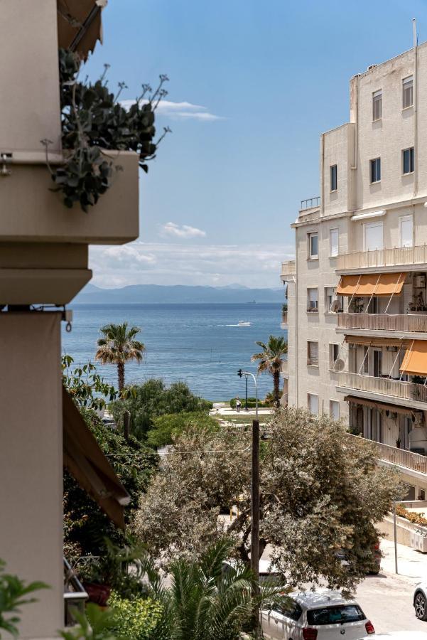The Black Marble - Sea View, 2Br, 2Ba By Bnc Athens Luaran gambar