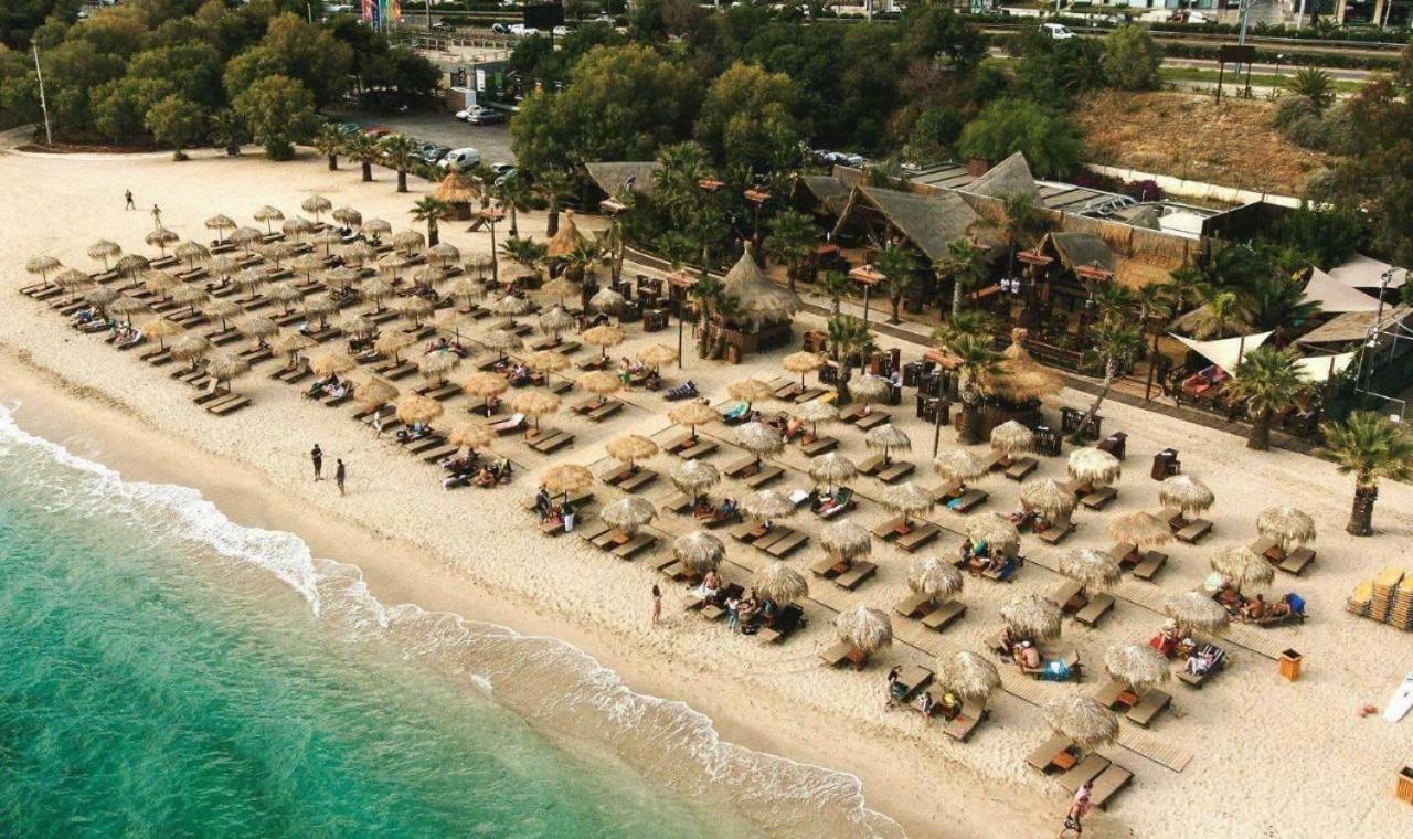 The Black Marble - Sea View, 2Br, 2Ba By Bnc Athens Luaran gambar